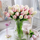 102040 шт Искусственные цветы тюльпана мини тюльпаны цветы реальные цветочным рисунком для свадебных торжеств для Свадебный букет украшения