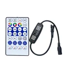 Светодиодный пиксельный контроллер WS2812B, Bluetooth-музыка с микрофоном, пульт дистанционного управления 28 клавиш для WS2812 SK6812 WS2811, модифицируемая световая полоса