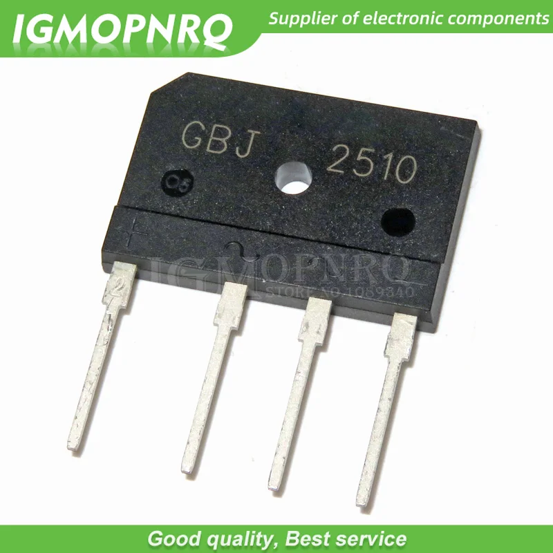 10 шт GBJ2510 2510 почтовые мостовые выпрямители 1000V 25A новые оригинальные 10 шт GBJ2510 2510 почтовые мостовые выпрямители 1000V 25A новые оригинальные