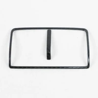 tonlinker interior car armrest outlet panel cover sticker for citroen c5x 2021 car styling 2 pcs stainless steel cover sticker