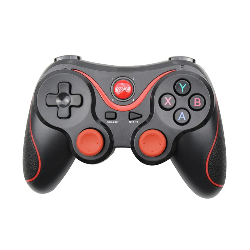 

Беспроводной игровой контроллер Terios T3/X3 для PS3/Android смартфонов, планшетов, ПК с дистанционным управлением, совместим с Bluetooth + держатель ТВ-пр...