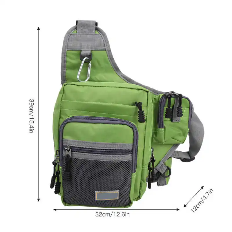 Сумка для рыболовных приманок нагрудная сумка из ткани Оксфорд катушки удочки и