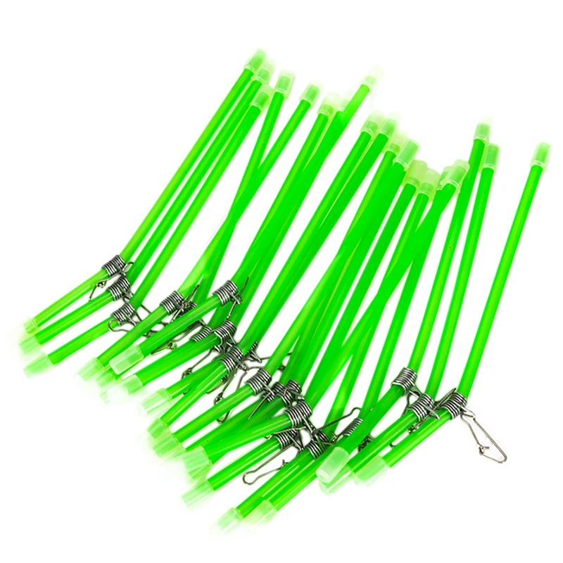 

20 шт., рыболовные сгибающиеся трубки 20 см