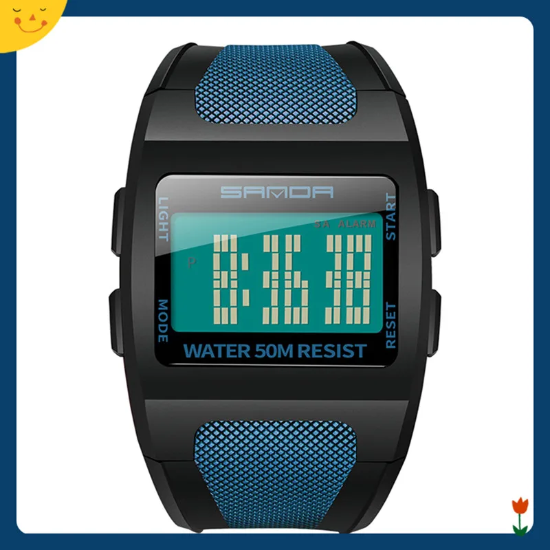 Часы наручные мужские цифровые спортивные модные многофункциональные