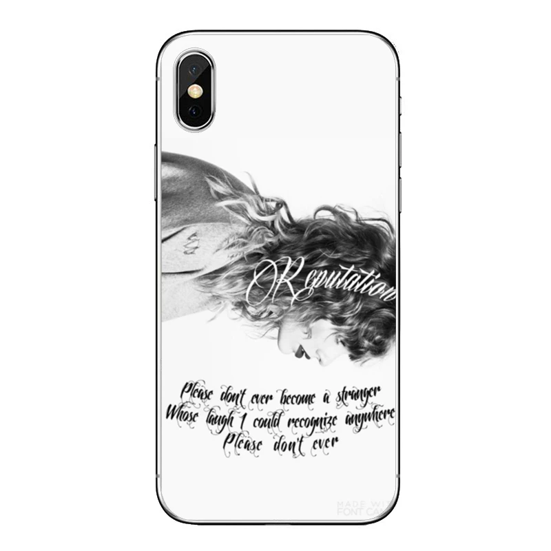 Для iPhone XR X XS Max 8 7 6s 6 plus SE 5s 5c 5 iPod Touch 1989 taylor Девушка Певица аксессуары чехол для телефона - Цвет: 1989-taylor-B-02