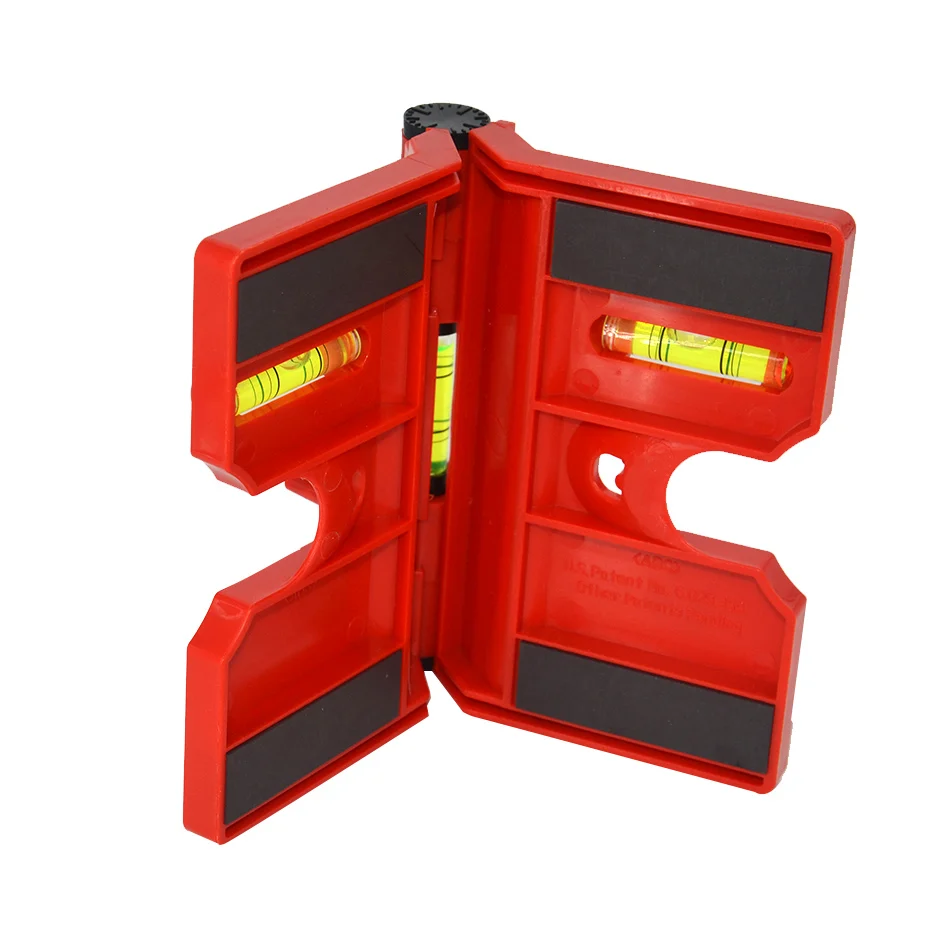 Складной цилиндр KAPRO миниатюрный спиртовой уровень линейка для трубопроводов с