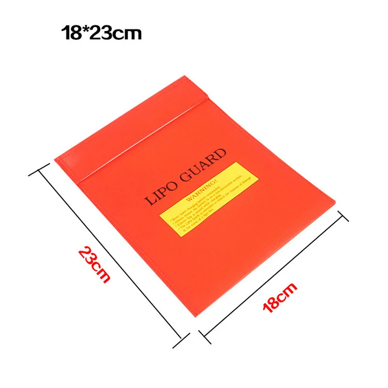 Lipo Battery Portable Fireproof Explosion-proof Safety Bag Fire Resistant 180x30mm for RC Gaoneng Tattu Infinity | Игрушки и хобби