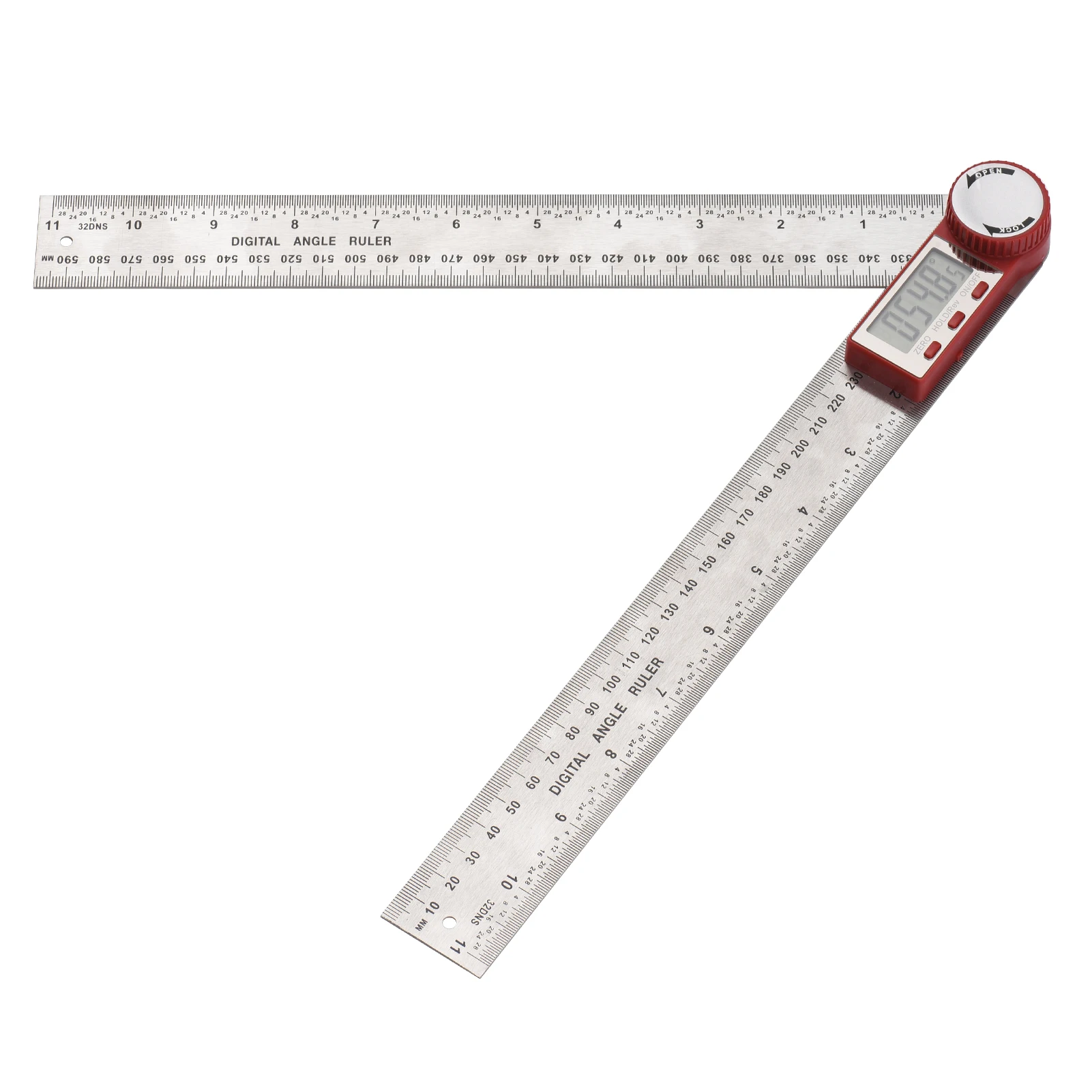 

wookworking Tools 11inch/ 300mm Digital Angle Finder Ruler with LCD Display Zeroing Locking Reverse Functions