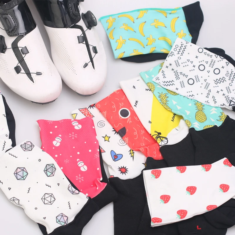 Высокотехнологичные велосипедные носки забавные индивидуальные Нескользящие