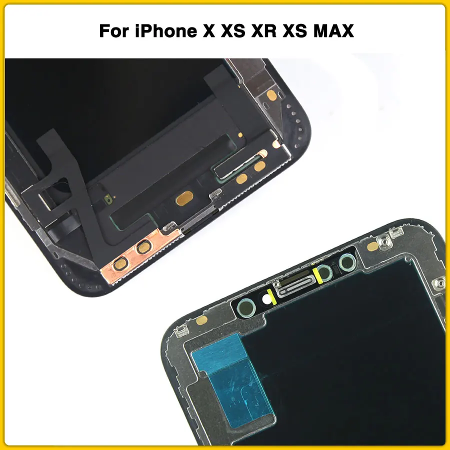 ЖК дисплей AAA для iPhone X XS XR MAX с сенсорным экраном и дигитайзером в сборе
