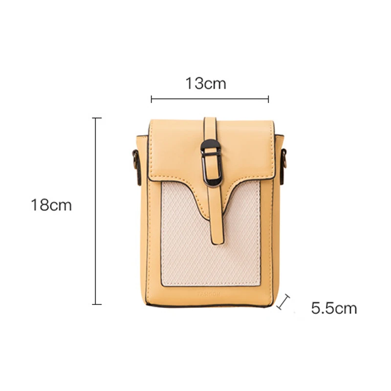 

Fashion Women Bag Shoulder Bag Messenger Bag Female Bag PU Mobile Phone Bag Handbags Small Square Bag Crossbody Wallet
