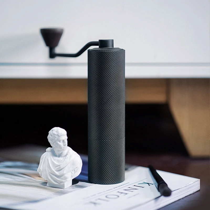 売却 手動コーヒーグラインダー調整可能な設定円錐バリミルバリコーヒーグラインダーためドリップエスプレッソ家庭用