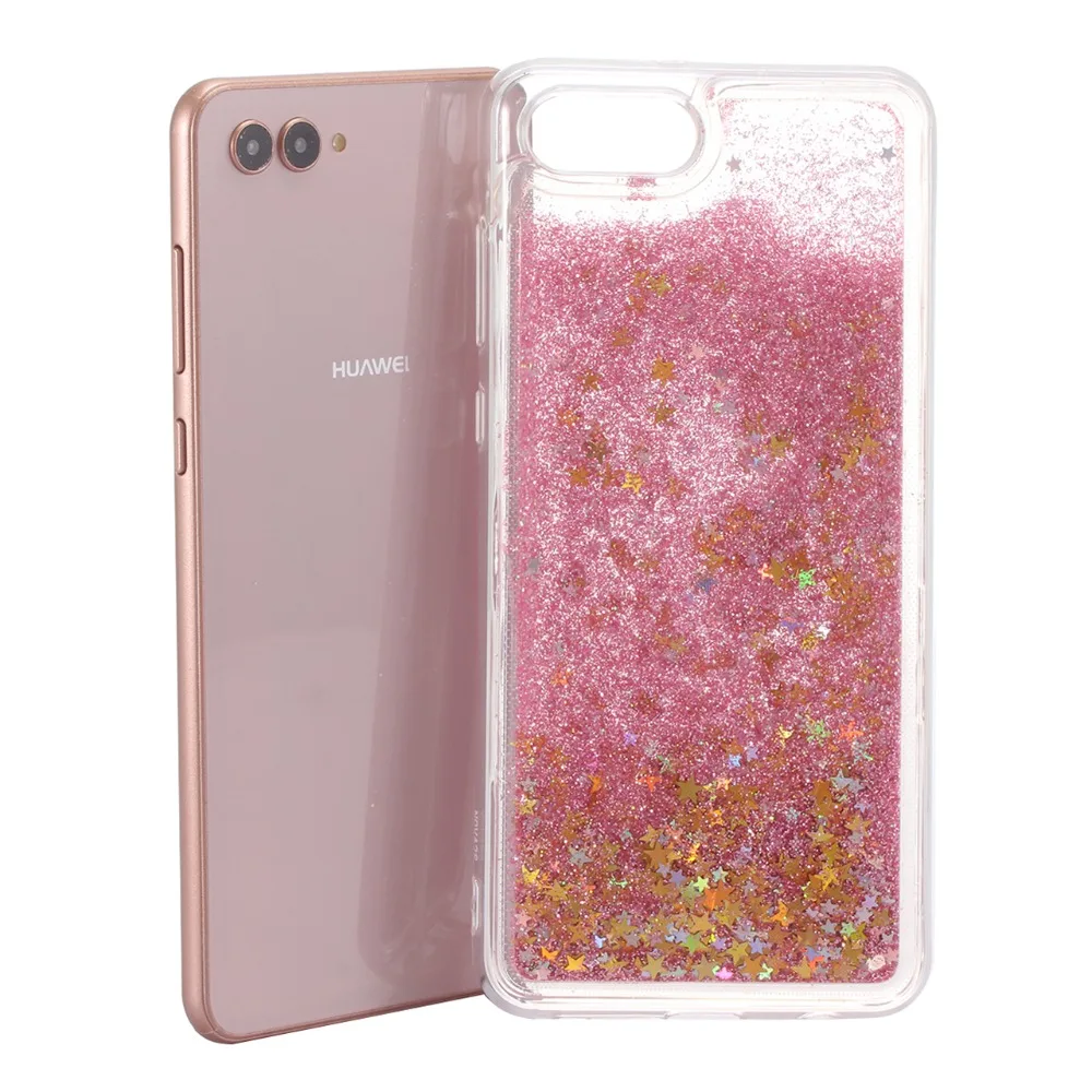 Динамический Жидкий чехол для Huawei honor 10 lite зыбучий песок задняя крышка P smart 2019 nova 3i
