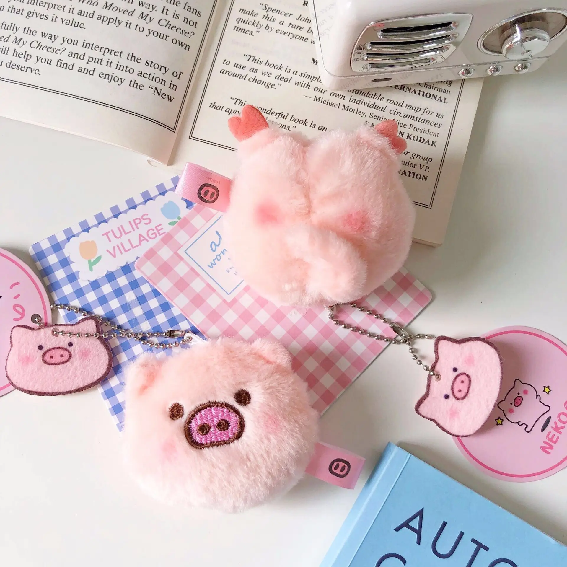 Кошелек Bentoy Pig плюшевый мягкий розовый аксессуары для монет милая Студенческая