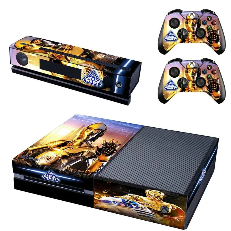 Star Wars: The Force Awakens sticker s для xbox one кожная наклейка Pegatinas консоль Kinect два контроллера
