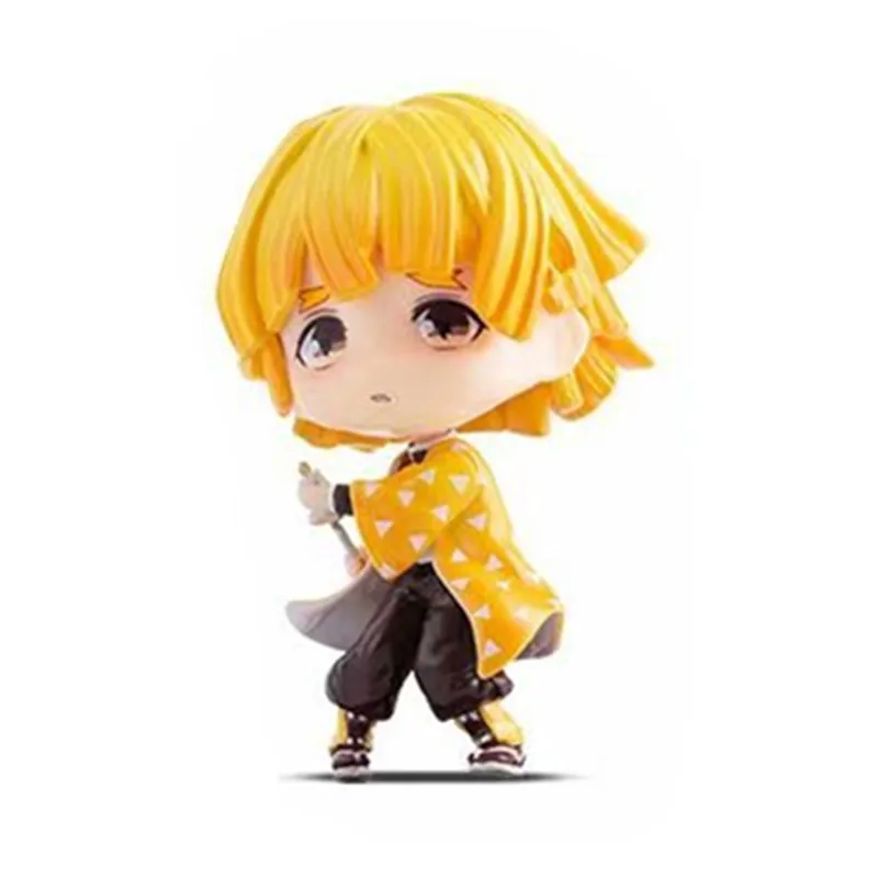 Аниме Фигурка модель демон убийца Kimetsu No Yaiba Q Posket Kamado Tanjirou Kamado Nezuko Agatsuma Zenitsu Фигурки игрушки