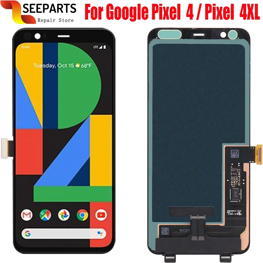 Для 5 7 дюймового ЖК дисплея Google Pixel 4 внешний дисплей для XL LCD Pixel4 Замена