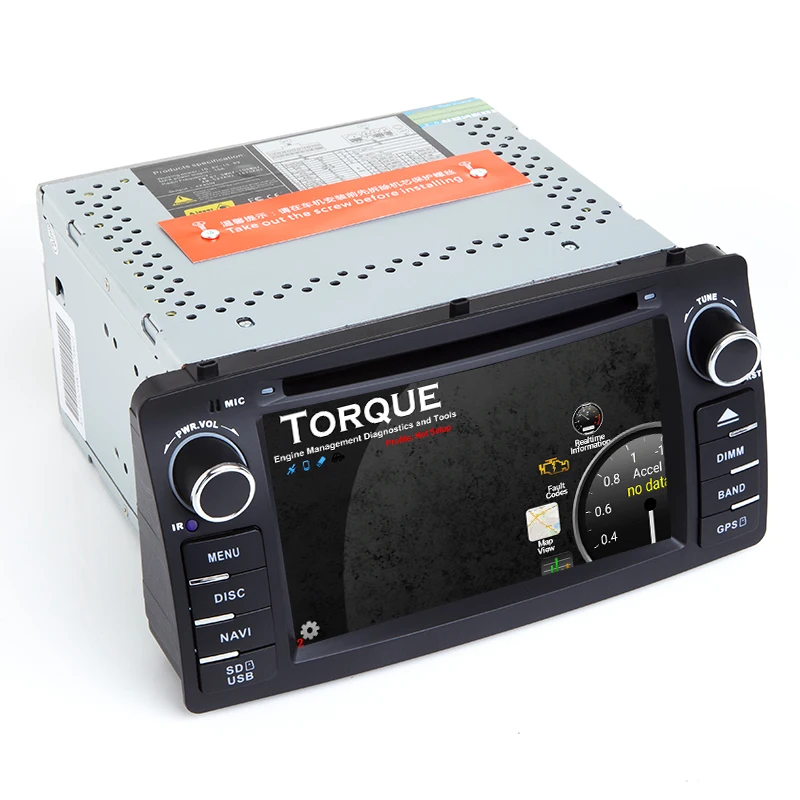 Автомобильный мультимедийный DVD-плеер 2 din android 10 для Toyota Corolla E120 BYD F3 стерео GPS