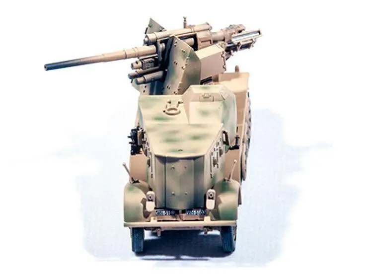 1/72 SD. 8 тип DB9 немецкий полугусеничный грузовик с 88 мм пистолет P0308 Коллекционная модель