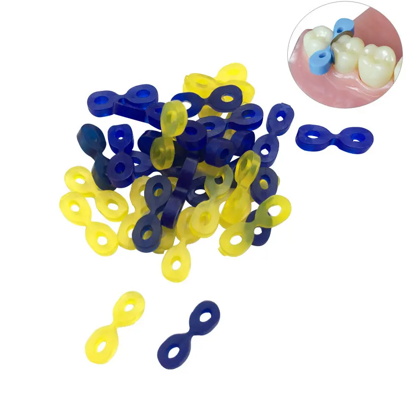 60 шт./кор. стоматологические эластичные фиксирующие клиновидные Матричные