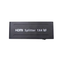 1 input 4 output hdmi compatible high definition divider video splitter vga for dvd player