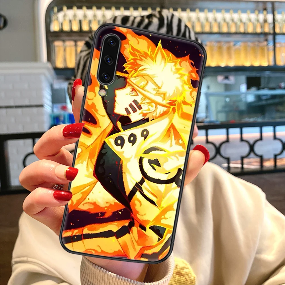

Uzumaki N-Naruto Anime Phone case For Samsung Galaxy A 3 5 7 8 10 20 21 30 40 50 51 70 71 E S 2016 2018 4G black art back