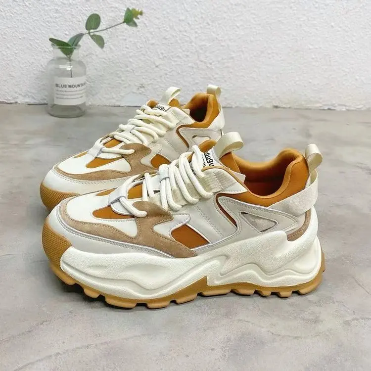 

2021 Shoes Women Breathable New Trending Autumn Models White Shoes Wild 2021 Patchwork Sneakers Women Zapatillas De Deporte