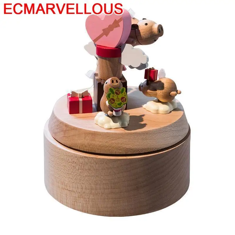 Музыкальная шкатулка Muzik Kutusu Caixa Caixinha Musical Madera Imagine Dragon Ballerina Wooden Boite A Musique caja De Carousel