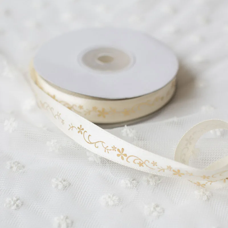 Лента из полиэстера с принтом сделай сам лента для упаковки подарков бантов