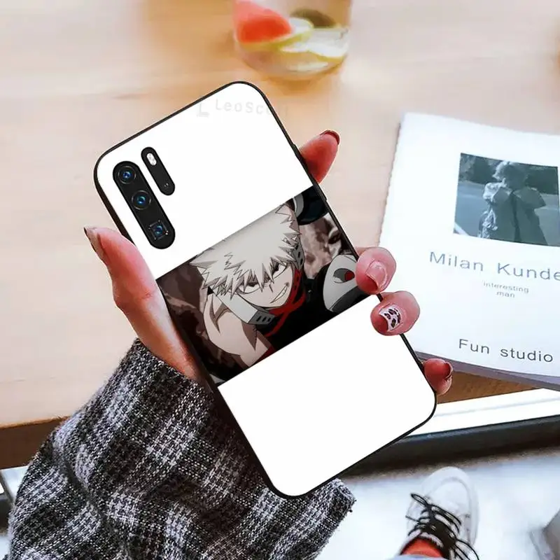 

Japanese Anime Art My Hero Academia Phone Case For Huawei honor Mate P 9 10 20 30 40 Pro 10i 7 8 a x Lite nova 5t