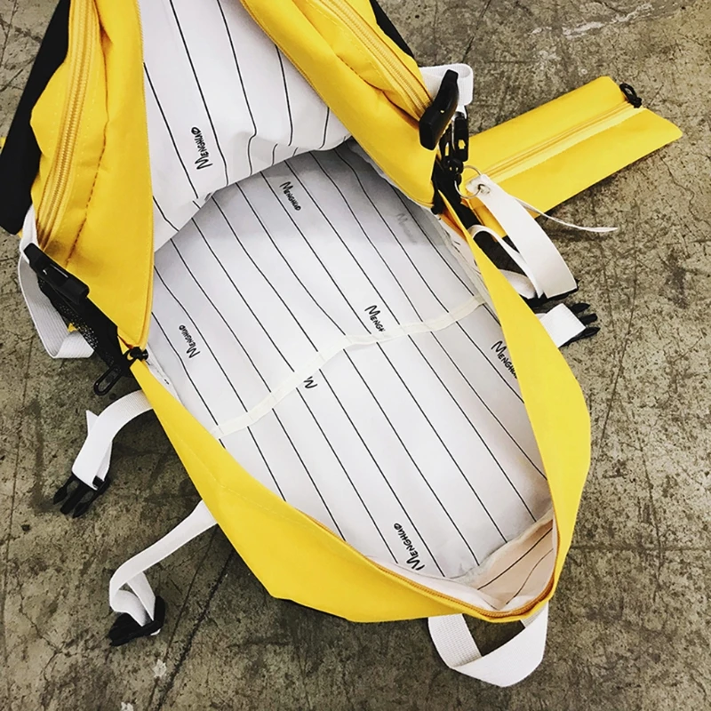 

2018 Fashion New 2 Pcs /Set Women Backpack Student School Bags Girls Female Multifunction Rucksack Shoulder Bag Purse Pen Case