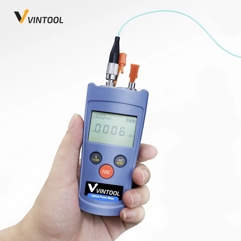 3 in 1 FTTH Fiber Optic Power Meter VFL LED Light SC/FC/ST Universal Connector -70~+6dBm Fiber Optical Tester