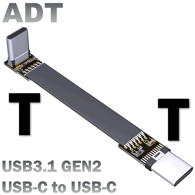 Съемкой от первого лица USB 3 1 Type C 90 градусов адаптер 5 см 100 гибкие печатные платы