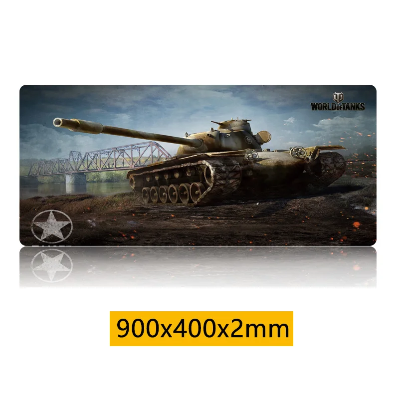 Коврик для мыши World Of Tank Lockedge коврик с клавиатурой из натурального каучука