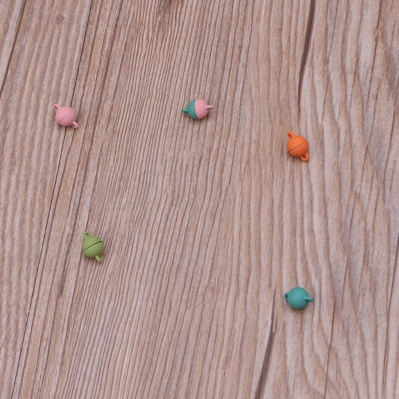 

10Pcs Jewelry Colorful Magnetic Clasps Round Magnetic Clasps Bracelet Necklace Making Magnet Converter Magnetic Buckles