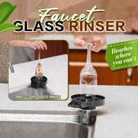 sueea%c2%ae faucet glass rinser for kitchen sink bar glass rinser coffee pitcher automatic cup washer bottle rinser wash cup tool
