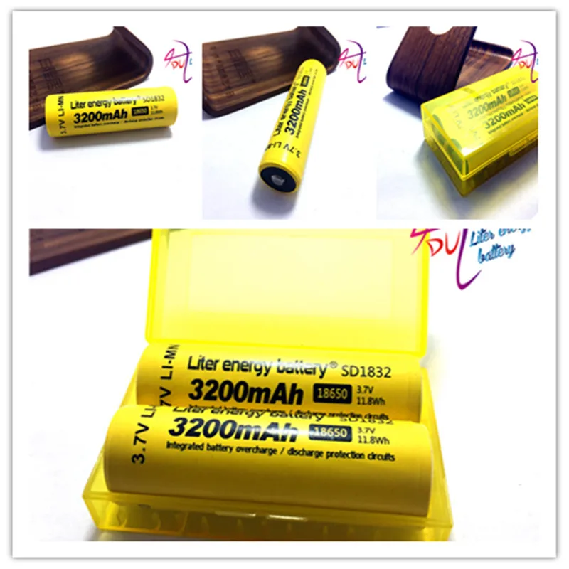 Фото 12 шт./лот 100% Новый оригинальный 18650 NCR18650B 3200 mah литий-ионная аккумуляторная батарея для фонарика батареи + №2