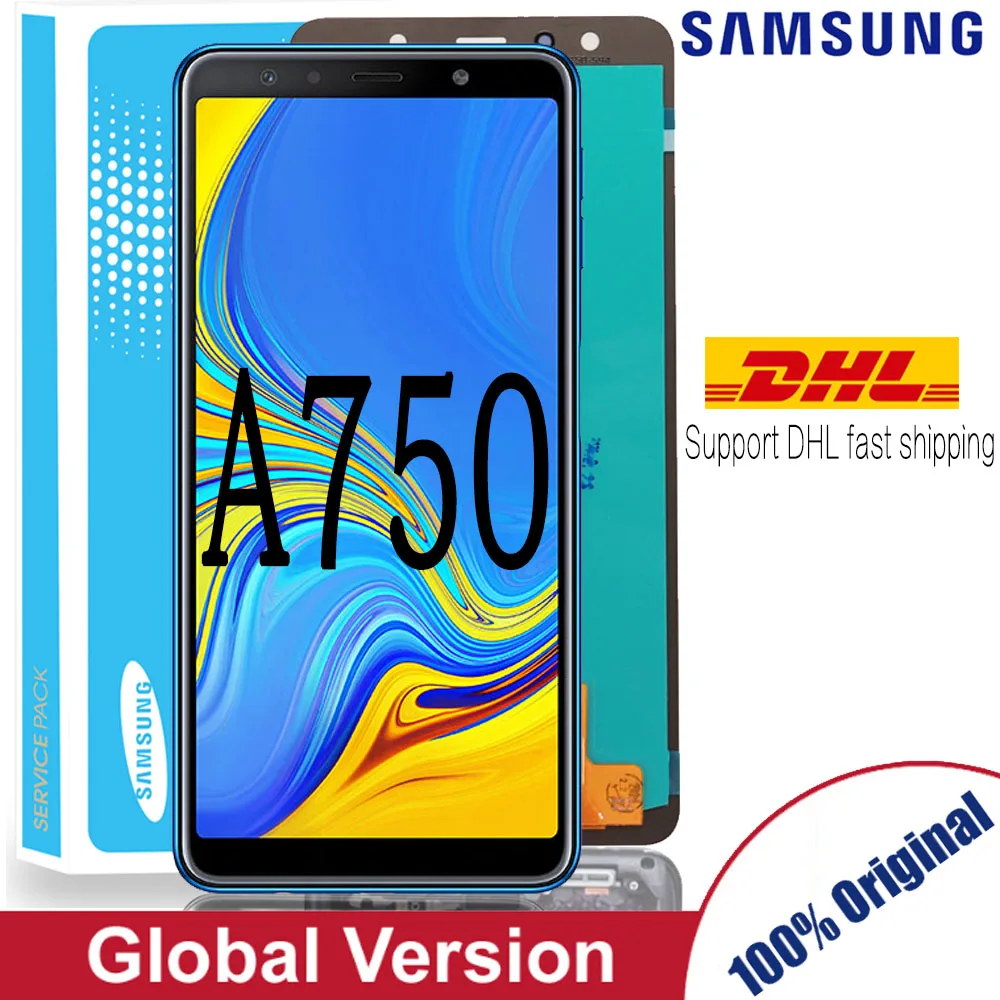 Оригинальный дисплей AMOLED для Samsung Galaxy A7 2018 | Мобильные телефоны и аксессуары