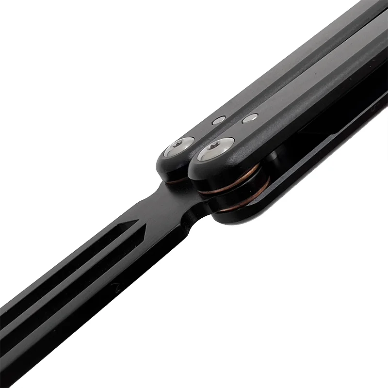 Нож-бабочка для кальмара Мако открывалка бутылок аналог балисонг тренировочная