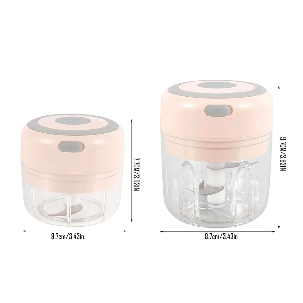 

Electric Garlic Masher Durable Mini Crusher Chopper Squeezer USB Charging For Crushed Garlic Crushed Ginger Crushed Fresh Chili