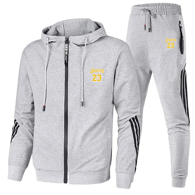 

Men's sportswear sets, sportswear, Hoodie sets and men's sweatpants zippers, casual wear, Hoodie sets, 2020