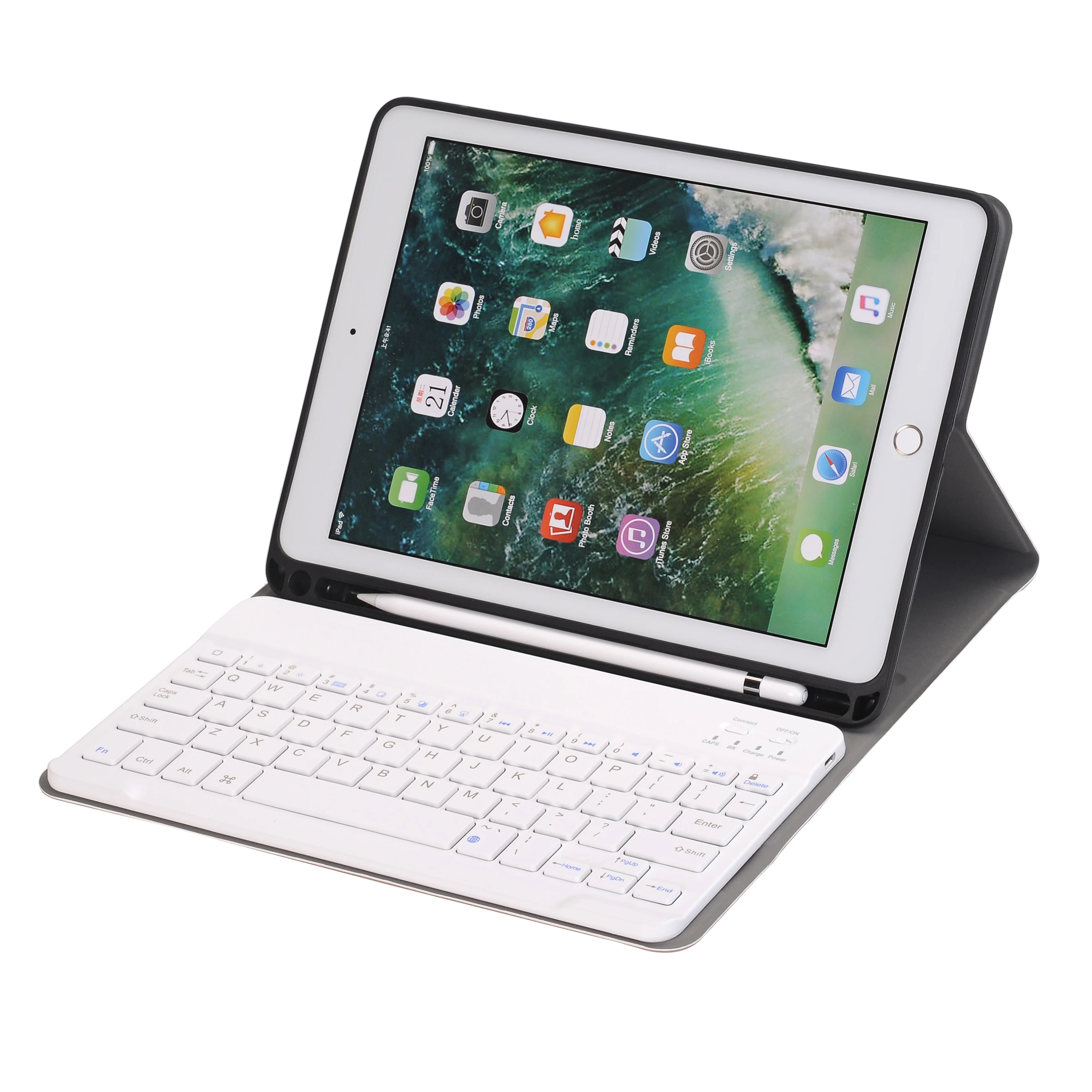 Чехол с беспроводной Bluetooth клавиатурой для Apple Ipad Air 9 7/Pro 7 Air2/ 2017/ 2018|Клавиатуры