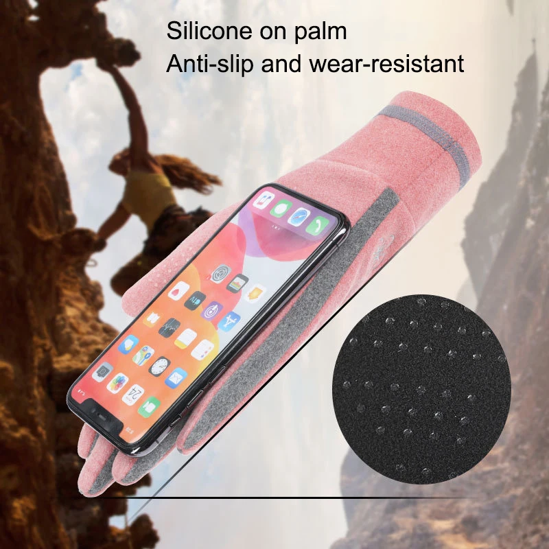 

Windproof Winter Warm Gloves Snow Ski Gloves Snowboard Gloves Motorcycle Riding Winter Touch Screen Gloves for Women A7