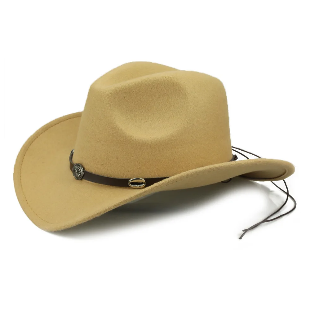 

Vintage British Elegant Jazz Winter Felt Fedora Hat Classic Solid shell Ribbon Band Belt Women Men Wide Brim Felted Cowboy Cap
