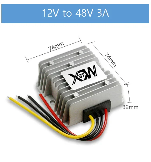 

XWST Преобразователь постоянного тока 12В в 48В