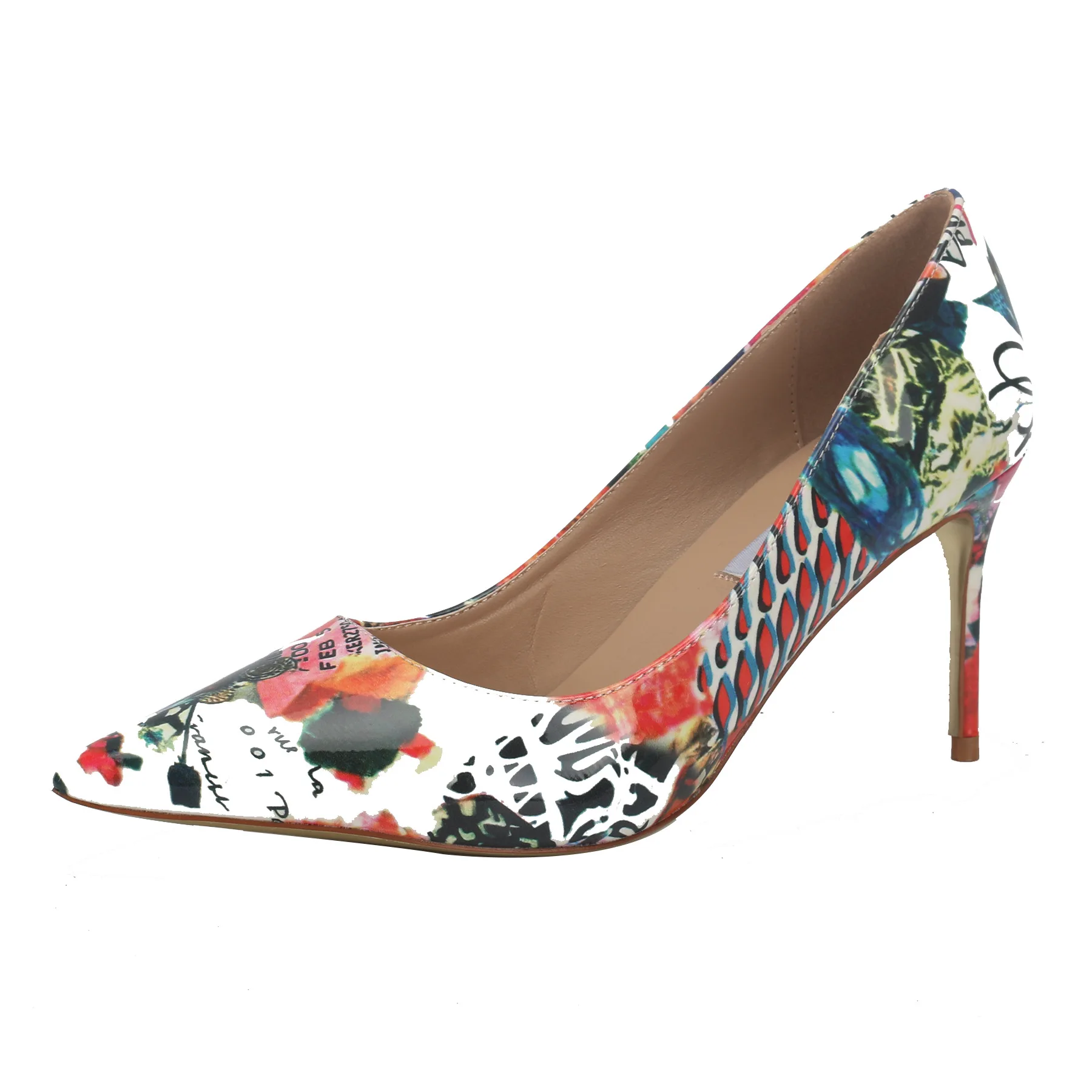 

heel shoes Elegant Flower pumps stiletto