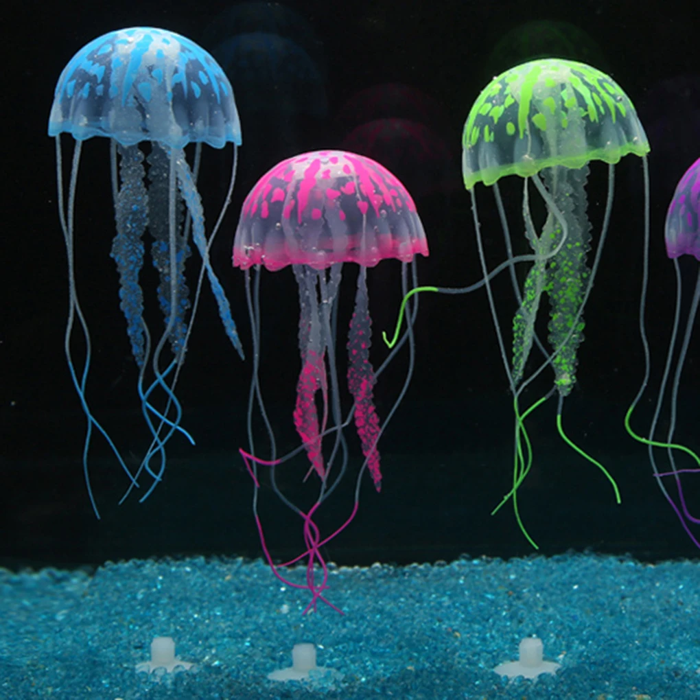 Медуза цена лайф. Медуза силиконовая для аквариума. Аквариум с медузами. Медуза в аквариуме искусственная. Светящиеся медузы в аквариуме.
