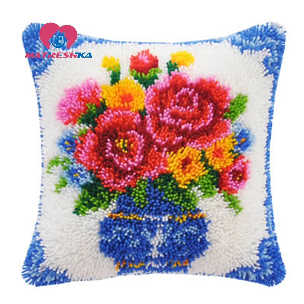 Ковер вышивка продажи наборы сделай сам крюк с защелкой ковер комплекты