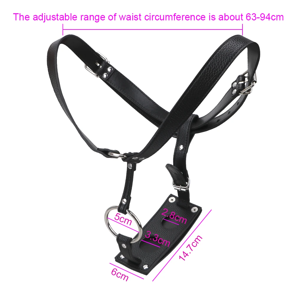 OLO Underwear Pants Butt Plug Dildo Harness Belt Erotic Leather Chastity Device SM Bondage Sex Toys For Men Women Shop |