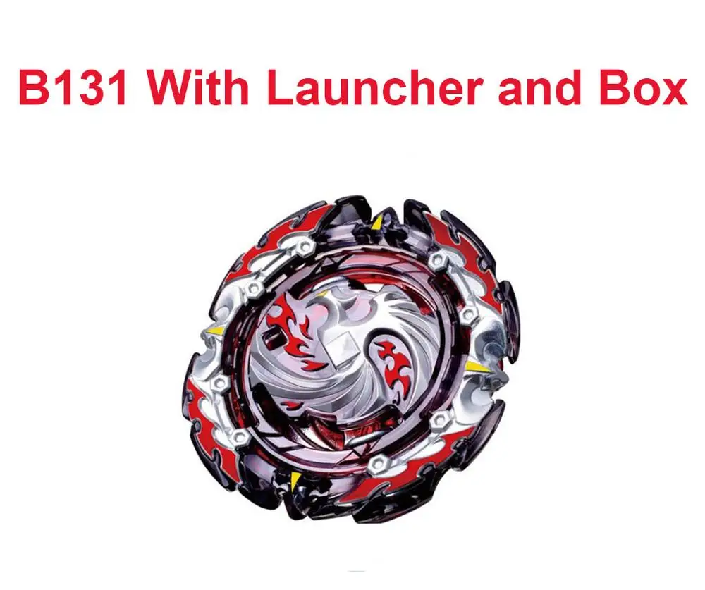 B129with box Toupie Beyblade Arena Металл Fusion Avec Lanceur Bayblade Bleyblade Burst с пусковым устройством дети Bey Blade лезвия игрушки для детей - Цвет: B129with box